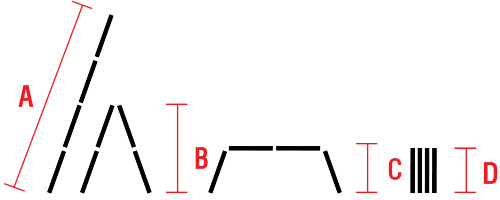 Сгъваема многофункционална стълба ARON 4x4
